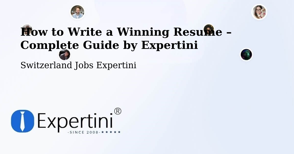 Resume Writing Guide for Job Seekers – Bex - Bex, Switzerland Jobs Expertini